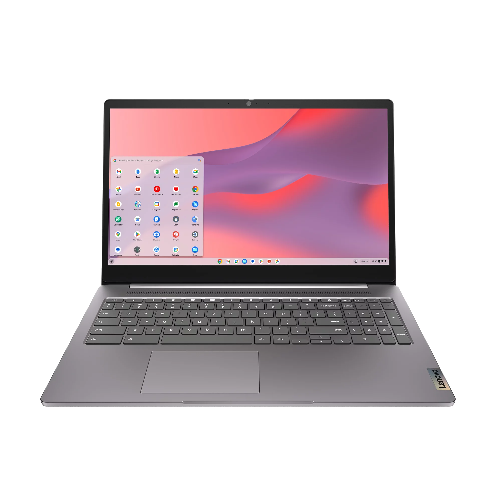 Lenovo Ideapad 3i Chromebook, 15.6" FHD, Intel Celeron N4500, 4GB RAM, 64GB eMMC, Arctic Grey, 82N4002HUS