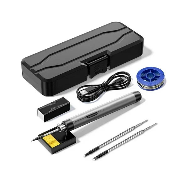 Mini USB Soldering Iron Kit, Portable Rechargeable Pen Electric Welding C0R2