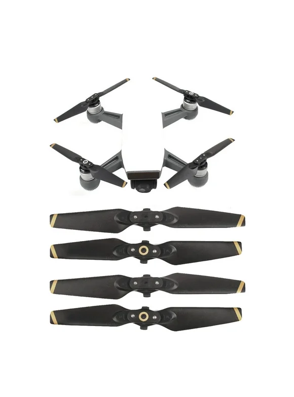 Pompotops 4pcs Propellers for DJI Spark Drone Folding Blade 4730F Props RC Spare Parts