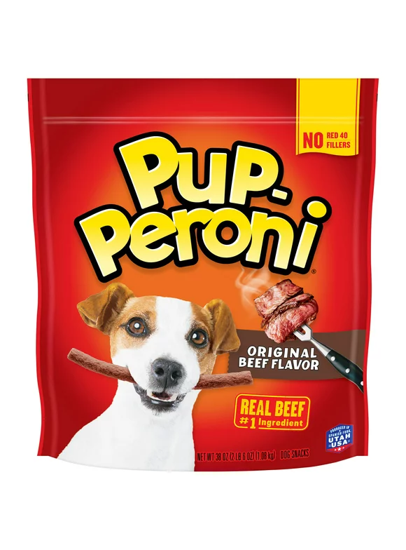 Pup-Peroni Original Beef Flavor Dog Snacks, 38-Ounce Bag