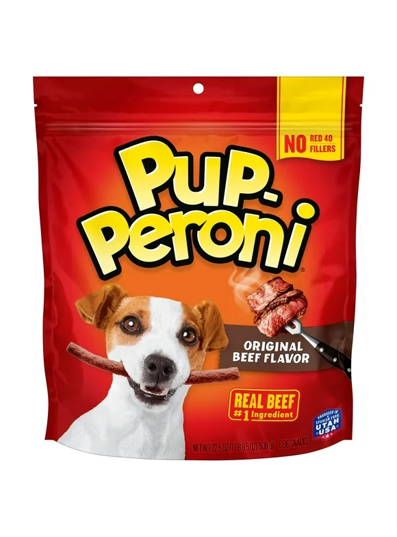 Pup-Peroni Original Beef Flavor Dog Treats, 22.5oz Bag