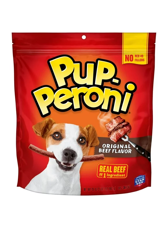 Pup-Peroni Original Beef Flavor Dog Treats, 35oz Bag
