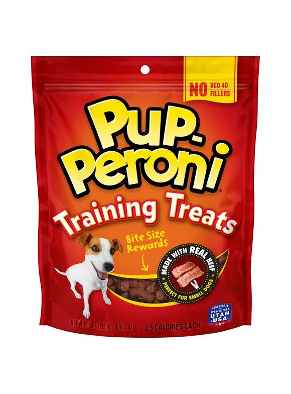 Pup-peroni Training Treats Made with Real Beef, 5.6oz