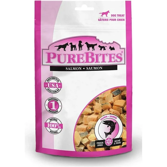 PureBites Freeze-Dried Salmon Dog Treats 2.47 oz.
