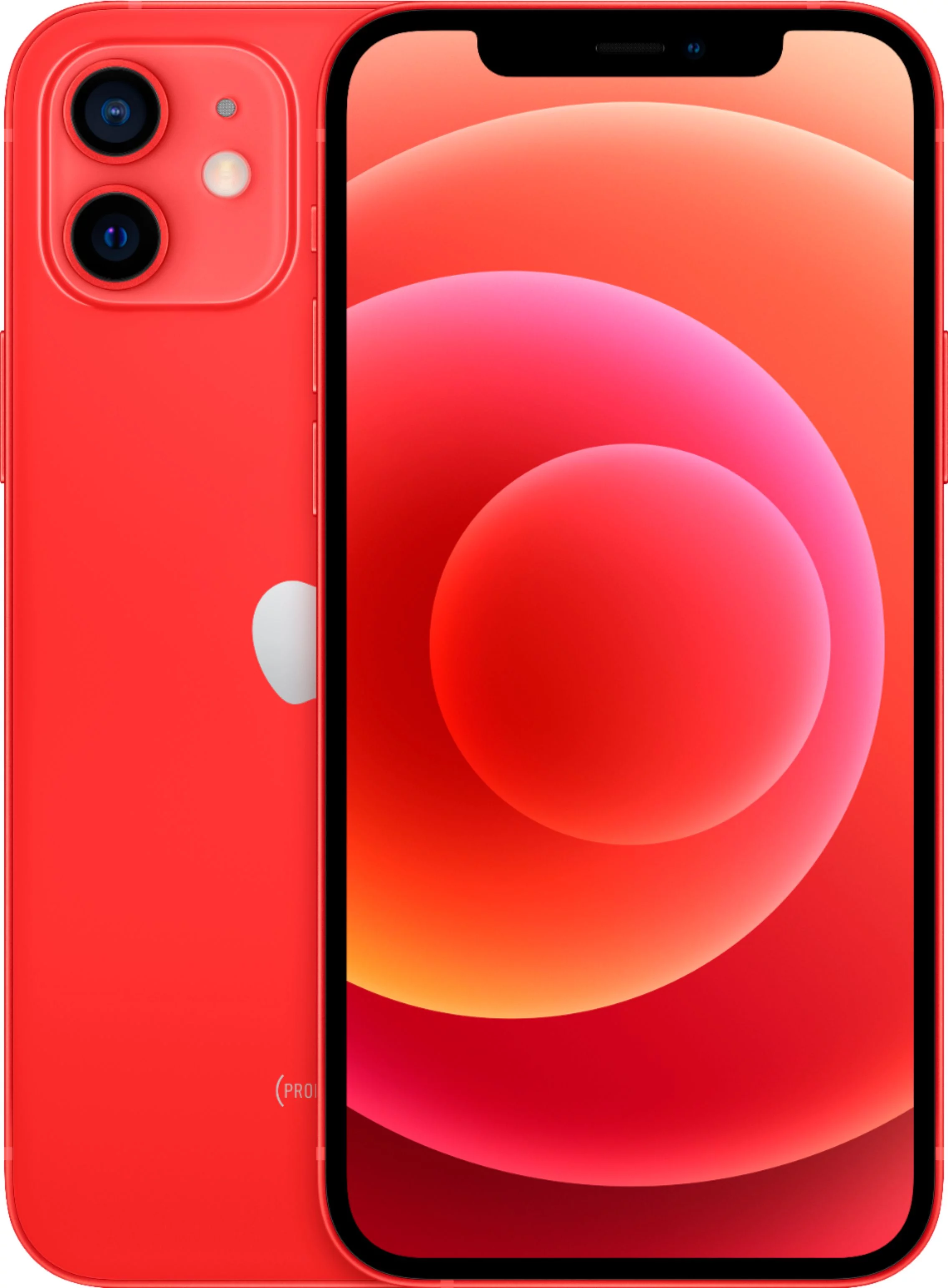 Restored Apple iPhone 12 - Carrier Unlocked - 64GB Red (Refurbished)