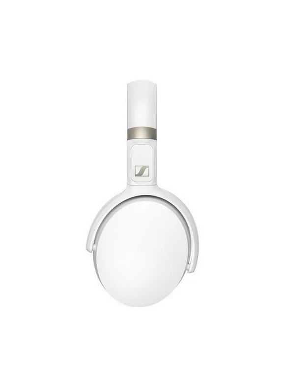 Restored Premium Sennheiser HD 450BT Bluetooth 5.0 Wireless Headphone with Active Noise Cancellation - 30-Hour Battery Life, USB-C Fast Charging, Foldable, White (Refurbished)