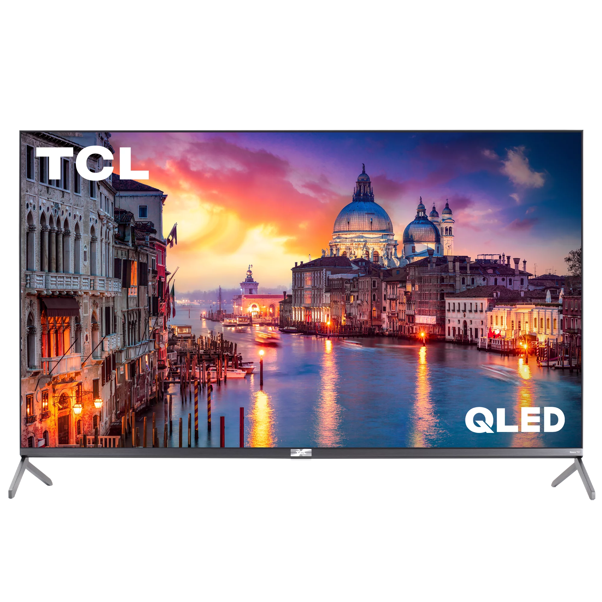 Restored TCL 65" Class 4K Ultra HD (2160p) Dolby Vision HDR Roku Smart QLED TV (65R625-B) (Refurbished)