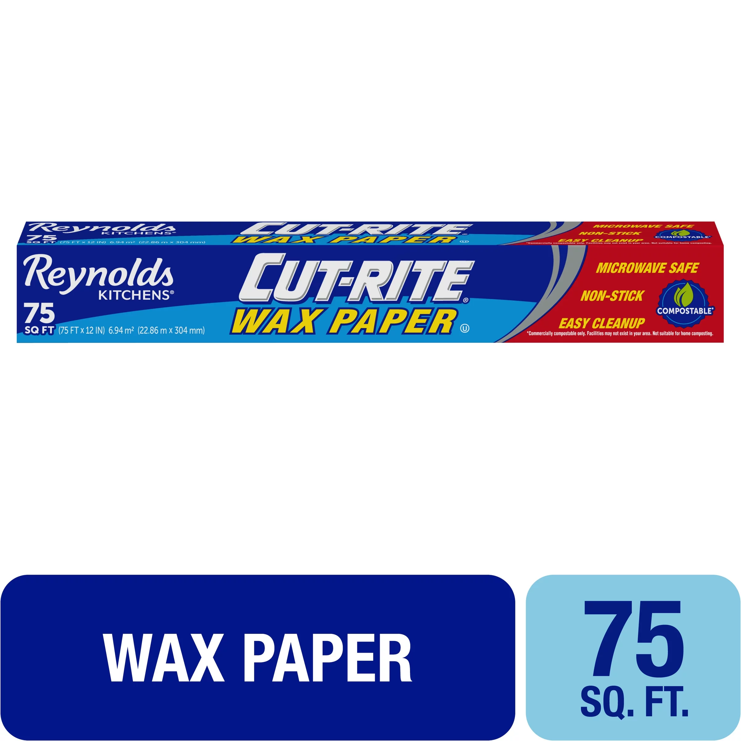 Reynolds Cut-Rite Wax Paper, 75 Square Feet