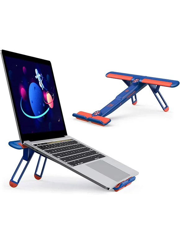 Seenda Laptop Stand, Ergonomic Portable Stand, Adjustable Notebook Riser Holder Compatible with MacBook, Dell, Lenovo More 10-15.6 Inches Computers
