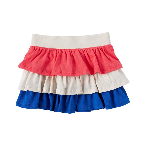 Sol Angeles girls  Color Block Tier Skirt, 8