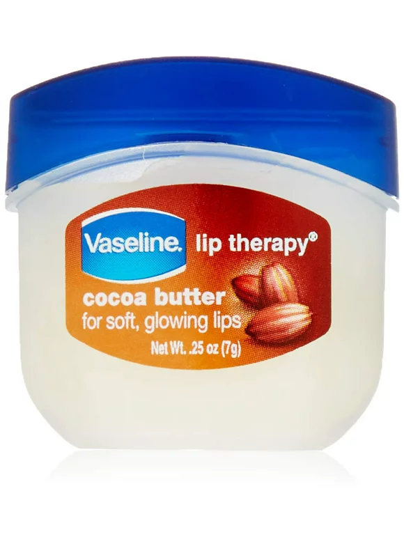 Vaseline Lip Therapy Cocoa Butter, .25 oz