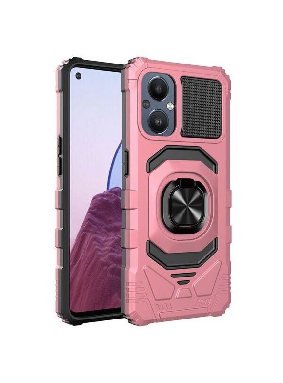 Wydan Case for OnePlus Nord N20 5G Case [Military Grade] Kickstand Shockproof Hard Rugged Stand Heavy Duty Case - Rose Gold
