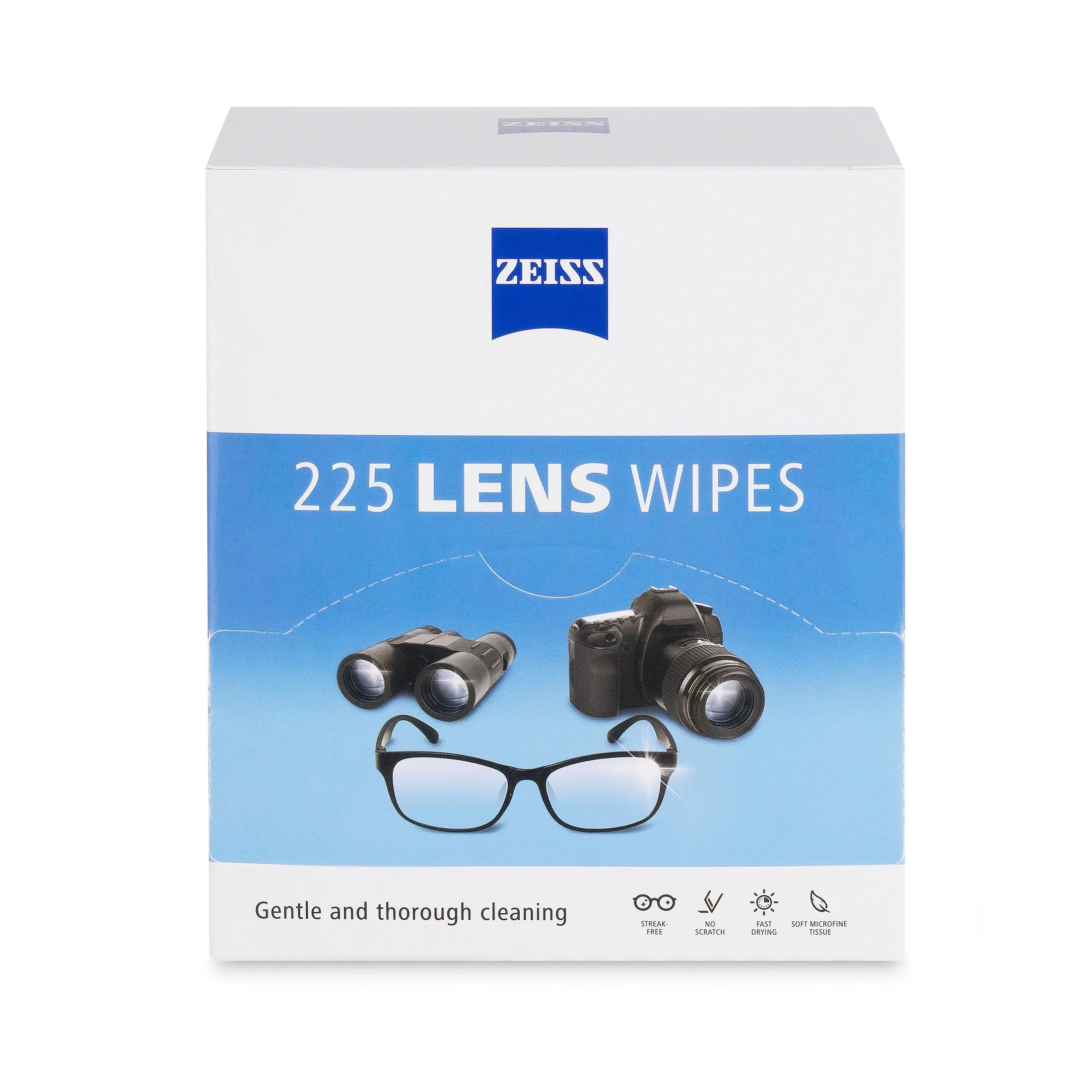 Zeiss Lens Cleaning Wipes, 225 CT